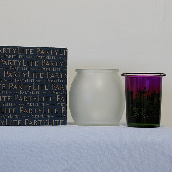 Partylite Retired Twilight Shadows Votive Candle Holder - Picture 3 of 8